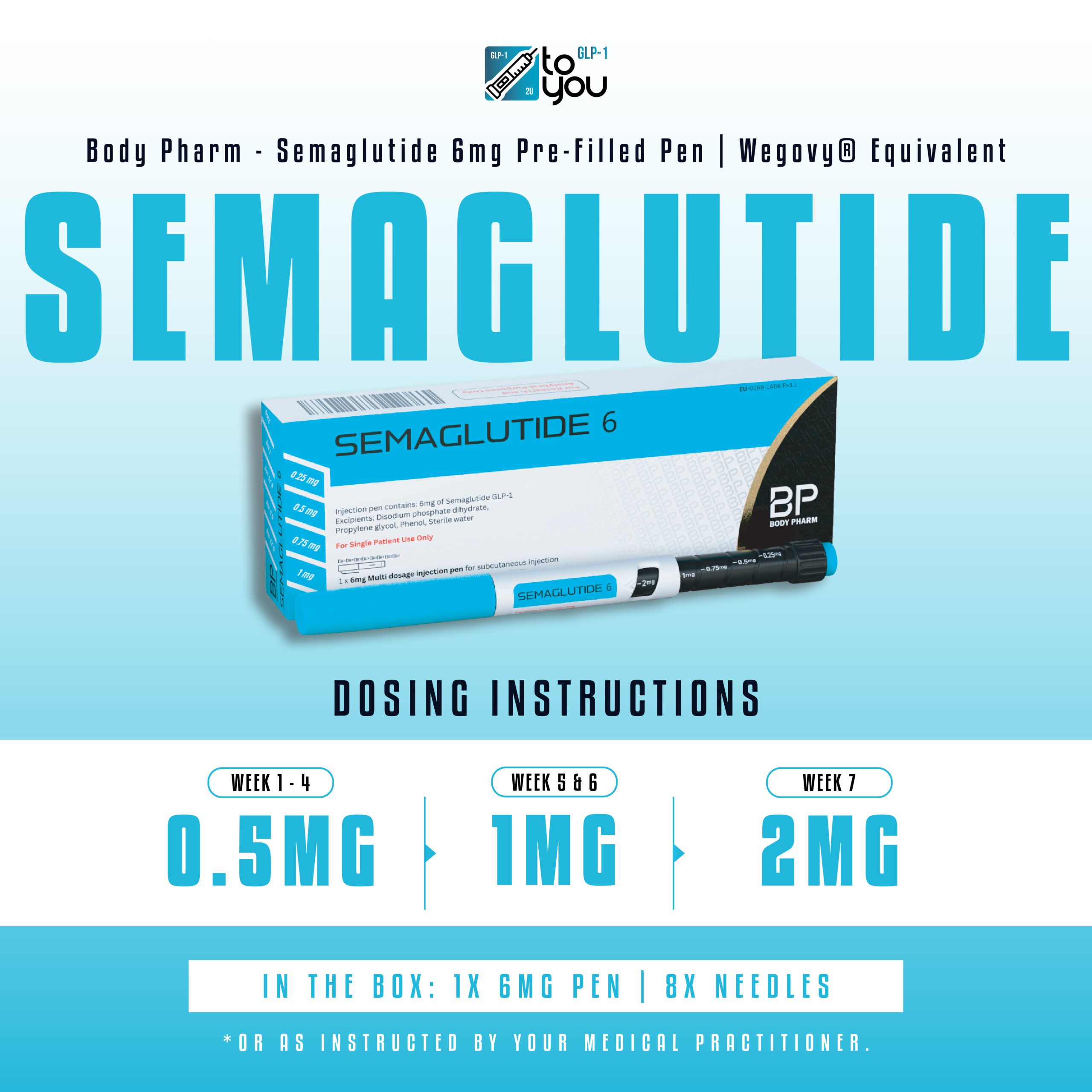6mg semaglutide Semaglutide 6mg Body Pharm | Weight Loss Peptide