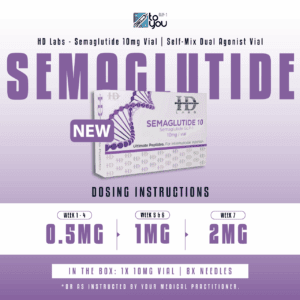 New HD Labs Semaglutide 10mg Vial Self Mix Weight Loss Vial 1