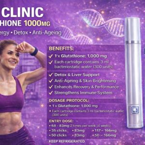 The Clinic Glutathione 1000mg Pre-Filled Pen - Detox & Skin Brightening
