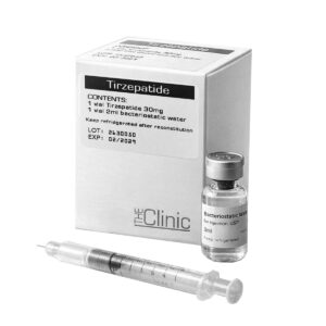 The Clinic Tirzepatide 30mg | Self-Mix | GLP-1 / GIP Dual Agonist | Weekly Fat Loss & Metabolic Support