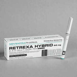 Noventra Pharma- Retrexa Hybrid Premium Pre-filled Pen 44mg | Retatrutide 32mg + Naltrexone 12mg