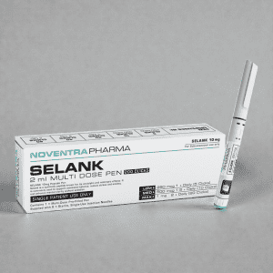 Noventra Pharma Selank 10mg | 2ml Multi-Dose Pen (200 Clicks) | Premium Nootropic & Anxiolytic | Best Price SA
