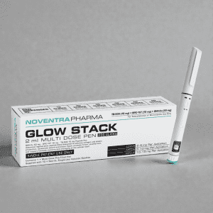 Noventra Pharma - Glow Stack 2ml Pre-Filled Pen | GHK-Cu 50mg | BPC-157 10mg | TB-500 10mg