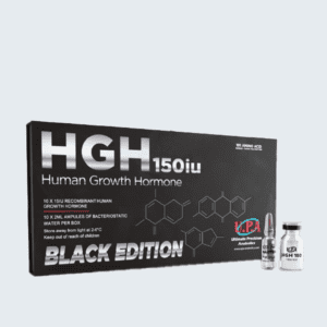 U.P.A. Black Edition HGH 150IU Self-mix Kit | Pharmaceutical Recombinant Human Growth Hormone | Extreme Growth & Recovery | Best Price SA