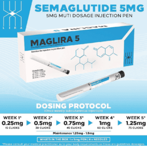 UPA Maglira 5 Semaglutide 5mg Multi Dosage Pre filled Pen Best Price SA