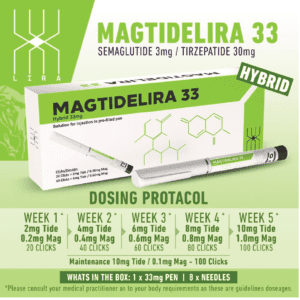 UPA Magtidelira 33 Semaglutide 3mg Tirzepatide 30mg Hybrid Multi Dosage Pre filled Pen Best Price SA