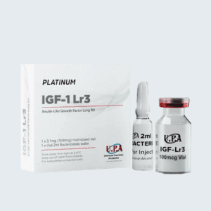 U.P.A. Platinum IGF-1 Lr3 100mcg Self-mix Vial | Insulin-Like Growth Factor Long R3 | Muscle Hyperplasia & Recovery | Best Price SA