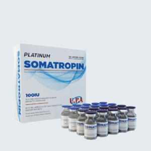 U.P.A. Platinum Somatropin 100IU Kit Self Mix Vial | Recombinant Human Growth Hormone (HGH) | Muscle Gain & Fat Loss | Best Price SA