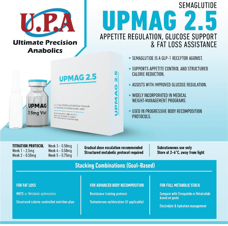 UPA-UPMAG-2.5-Semaglutide-2.5mg-Vial-Appetite-Regulation-Fat-Loss-Best-Price-SA.png UPA UPMAG 2.5 Semaglutide 2.5mg Vial Appetite Regulation Fat Loss Best Price SA