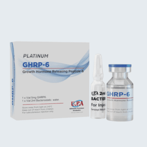 U.P.A. Platinum GHRP-6 5mg Self-mix Vial | Growth Hormone Releasing Peptide | Appetite & Bulking Support | Best Price SA