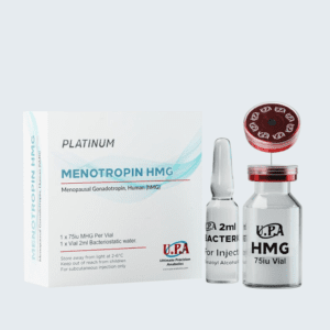 U.P.A. Menotropin HMG 75iu | Ultimate Precision Anabolics | FSH & LH Fertility Support | Platinum Series SA