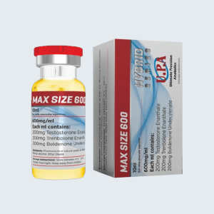 U.P.A. Ultimate Precision Anabolics Max Size 600 | 10ml Hybrid Blend | Premium Mass & Strength Injectable