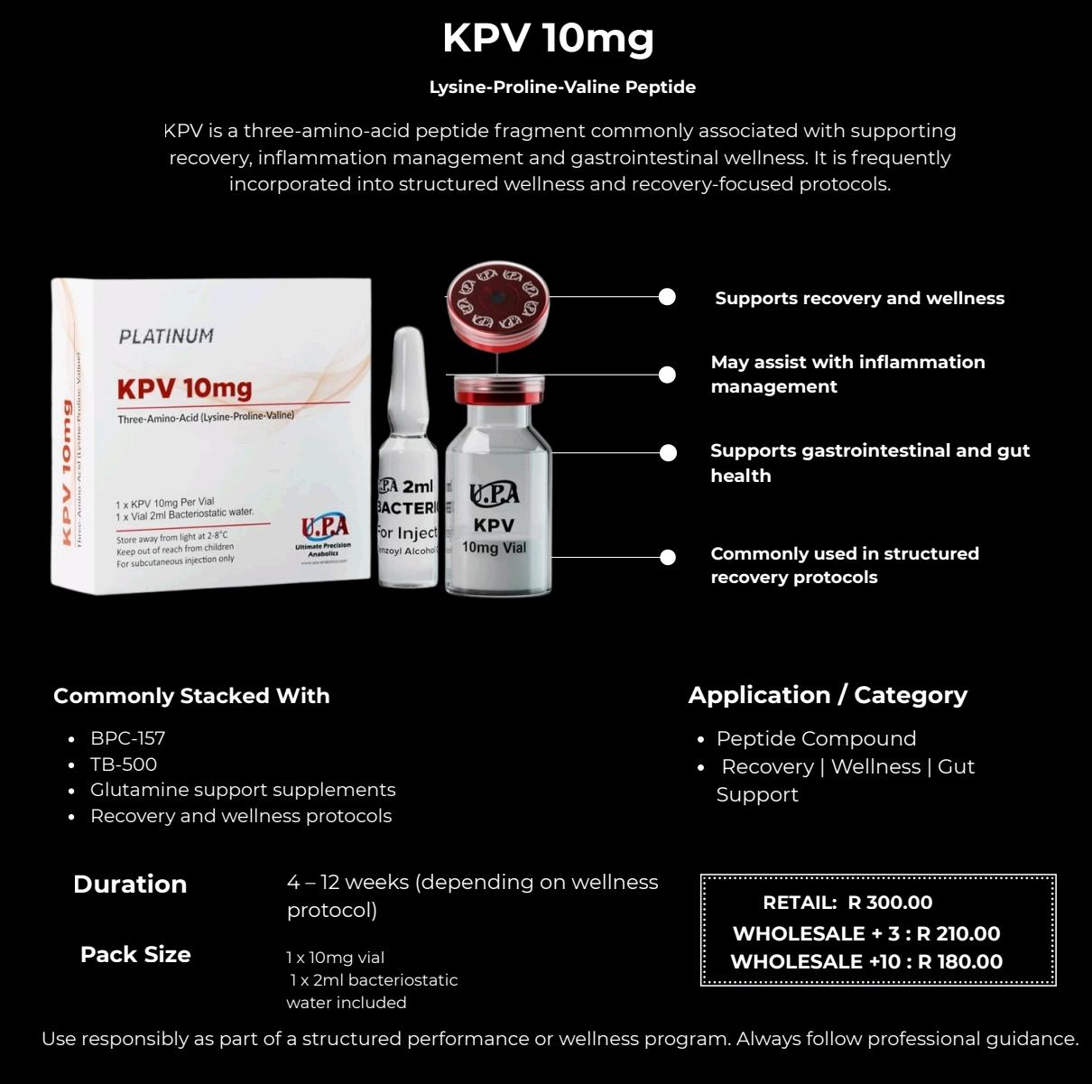 UPA-Platinum-KPV-10mg-Lysine-Proline-Valine-Anti-Inflammatory-Peptide-Best-Price-SA.jpg UPA Platinum KPV 10mg Lysine Proline Valine Anti Inflammatory Peptide Best Price SA
